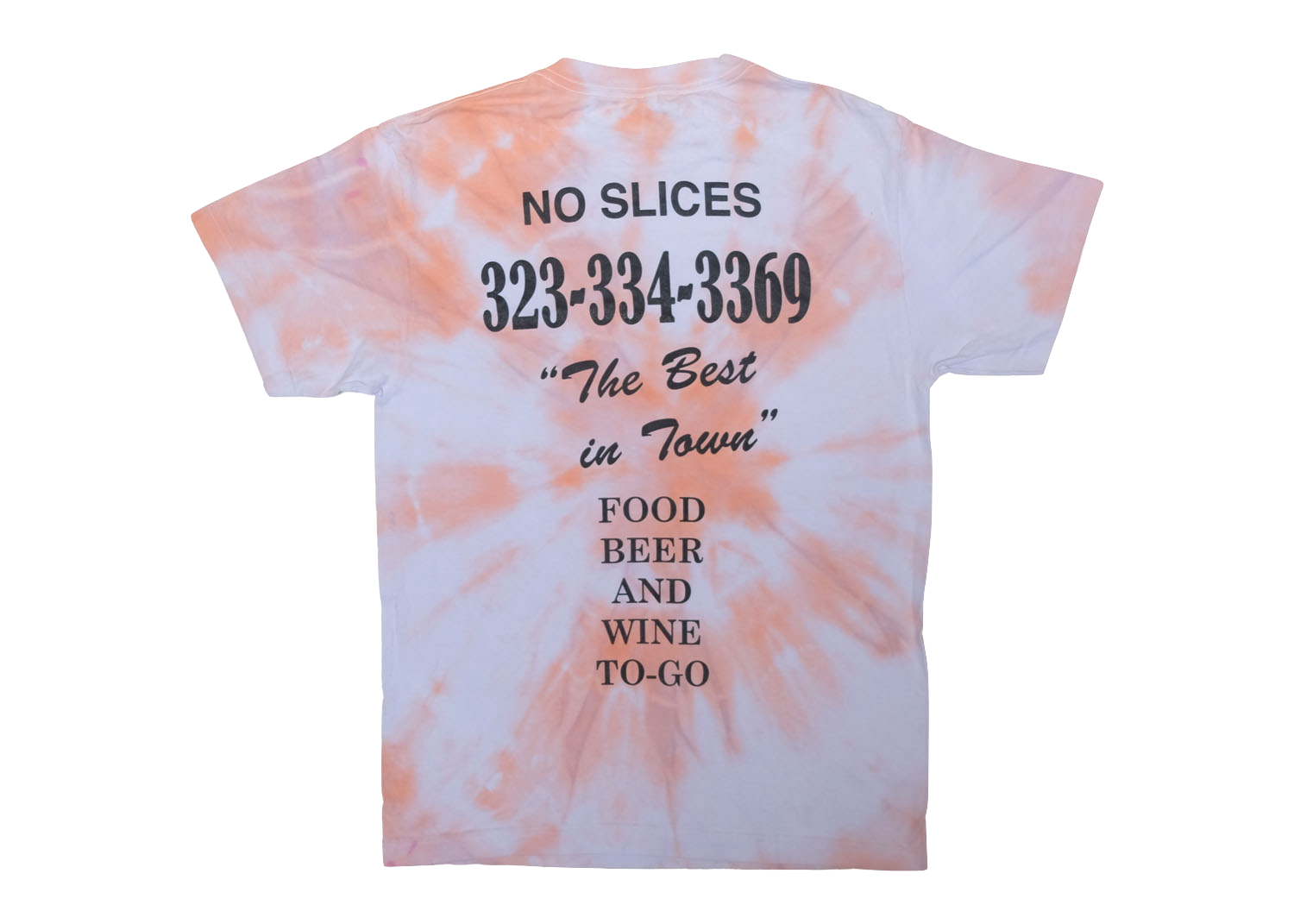 OG Pizza Man Tee Fairfax, Tie Dye — Jon & Vinny's